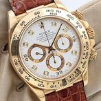 Rolex - Daytona - White Diamonds Dial - 16518G - Heren -, Handtassen en Accessoires, Horloges | Heren, Nieuw