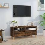 vidaXL Tv-meubel 100x34,5x44,5 cm bewerkt hout gerookt, Nieuw, Verzenden