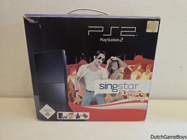Playstation 2 / PS2 - Console - Singstar Turkish Party - Box, Games en Spelcomputers, Spelcomputers | Sony PlayStation 2, Gebruikt