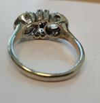 Ring - 18 karaat Witgoud Diamant (Natuurlijk) - Diamant -, Handtassen en Accessoires, Ringen, Nieuw