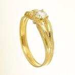 Ring - 14 karaat Geel goud Diamant (Natuurlijk), Nieuw