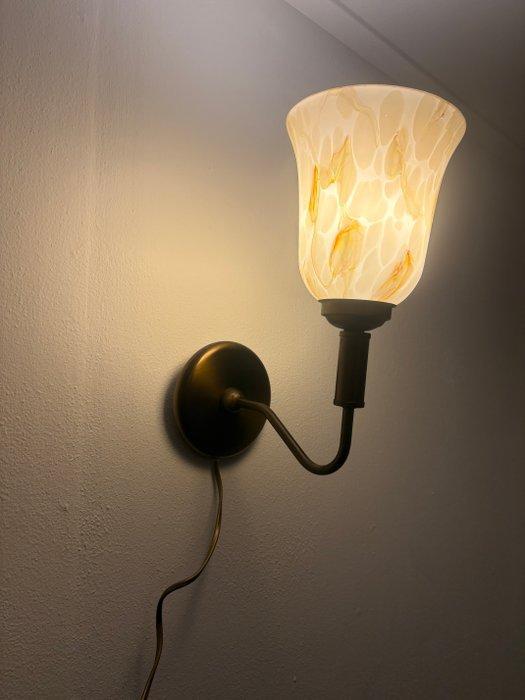AGI Verlichting - Wandlamp - Messing, Metaal, Antiek en Kunst, Curiosa en Brocante
