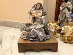 Kerststal (14) - Aardewerk, Canvas, Hout - Presepe met 14, Diversen, Kerst, Nieuw