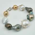 Zilver - Armband - PEARL BAROCCHE EDISON, Verzamelen, Dierenverzamelingen, Nieuw