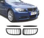 CALANDRES BMW E90 E91 05-08 LOOK M4 NOIR BRILLANT, Verzenden