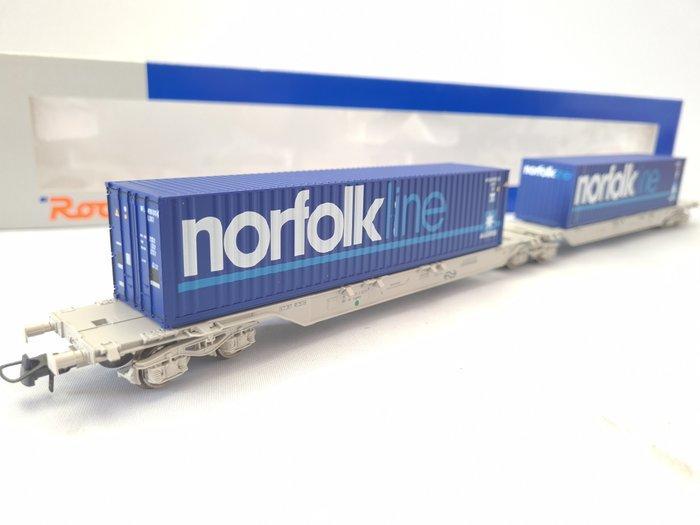 Roco H0 - 47110 - Modeltrein goederenwagon (1) - Container, Hobby en Vrije tijd, Modeltreinen | H0
