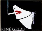 René Gruau, (after) - La Sigarette Gruau - 1983, Antiek en Kunst, Kunst | Designobjecten