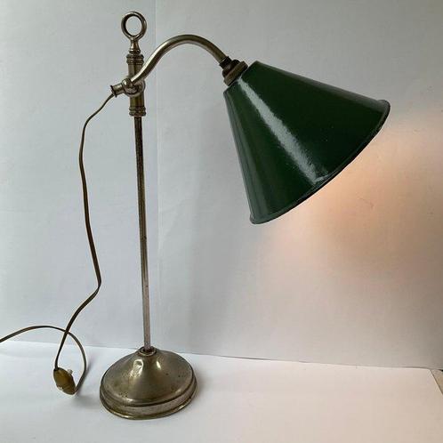 Bureaulamp - Emaille, Metaal, Antiek en Kunst, Kunst | Designobjecten