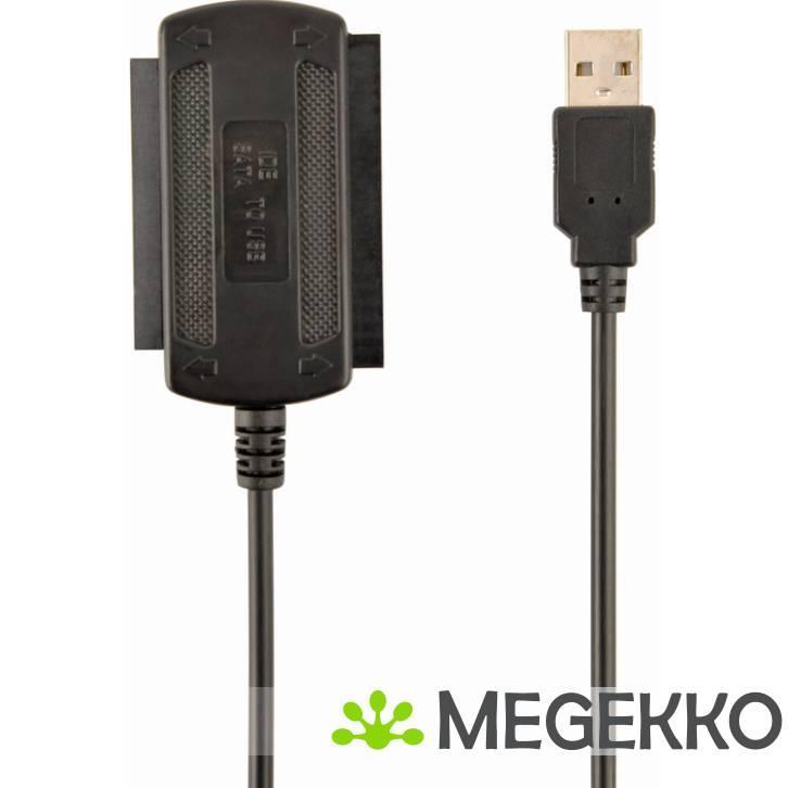 Gembird AUSI01 kabeladapter/verloopstukje USB/SATA adapter, Computers en Software, Harde schijven, Nieuw, Verzenden