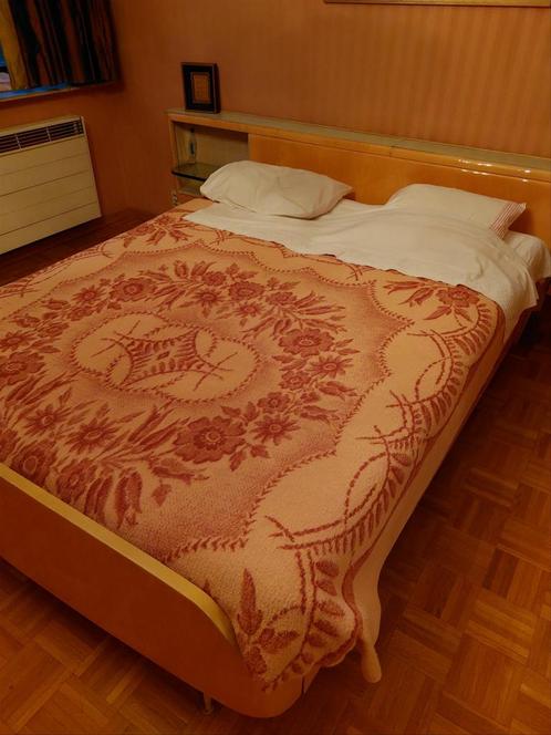 Vintage jaren 60 bed, Maison & Meubles, Chambre à coucher | Lits