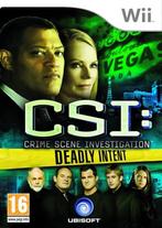 CSI Deadly Intent (Wii tweedehands game), Nieuw, Ophalen of Verzenden