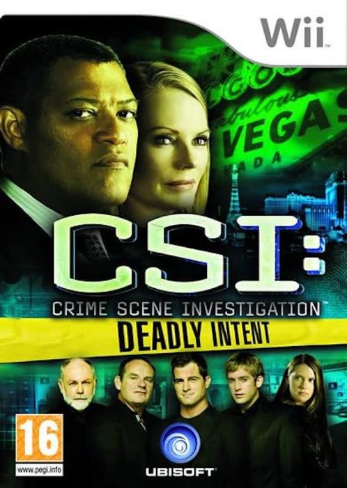 CSI Deadly Intent (Wii tweedehands game), Consoles de jeu & Jeux vidéo, Consoles de jeu | Nintendo Wii, Enlèvement ou Envoi