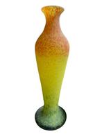 André Delatte - Vaas - Glas - Majestueuze vaas - H. 47 cm