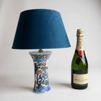 Makkum Tichelaar Delft pottery polychrome - Tafellamp -
