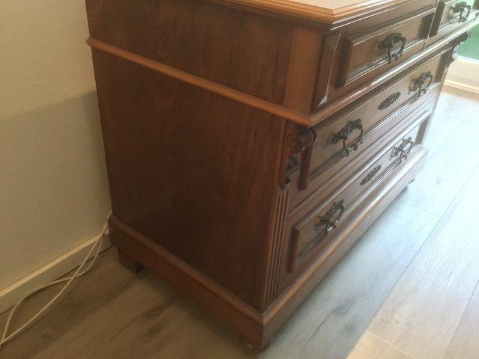 Commode - hard hout - commode met 4 lades, Antiek en Kunst, Antiek | Overige Antiek
