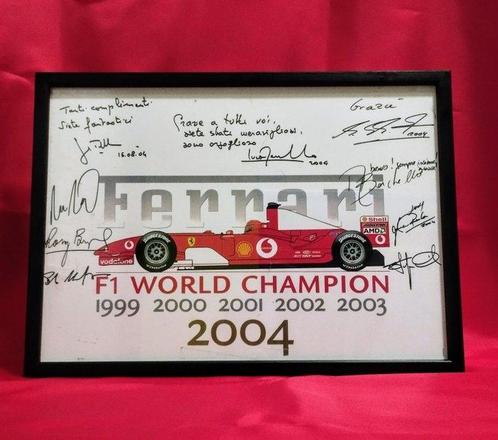 Ferrari - Michael Schumacher & Team World Champion 2004, Verzamelen, Automerken, Motoren en Formule 1