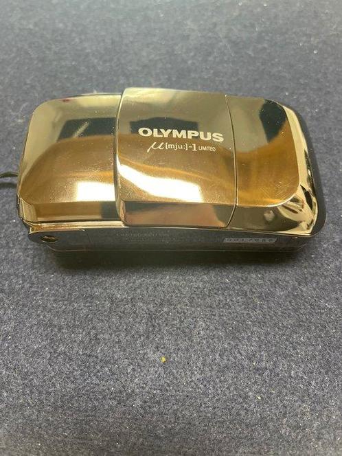 Olympus Mju 1 limited (gunmetal colour - bronze type), Audio, Tv en Foto, Fotocamera's Analoog