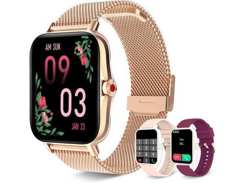 Veiling - Smartwatch - oproep en antwoord, berichten, hartsl, Handtassen en Accessoires, Smartwatches