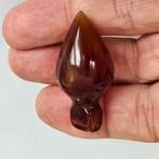 Oud Tibetaans of Nepalees agaat Stofversiering met, Antiek en Kunst