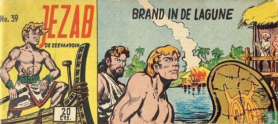 Jezab - Brand in de lagune - 1955, Livres, BD, Envoi