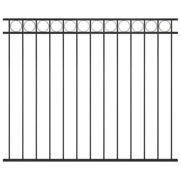 Schuttingpaneel 1,7x1,5m zwart | Retour Deal | -46%, Tuin en Terras, Schuttingen, 1 tot 2 meter, Minder dan 3 meter, Nieuw, Overige materialen