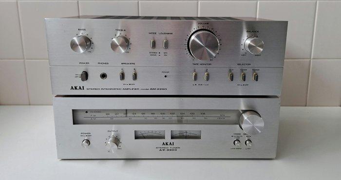 Akai - AM 2250 - AT 2200 Versterker / Tuner, Audio, Tv en Foto, Radio's