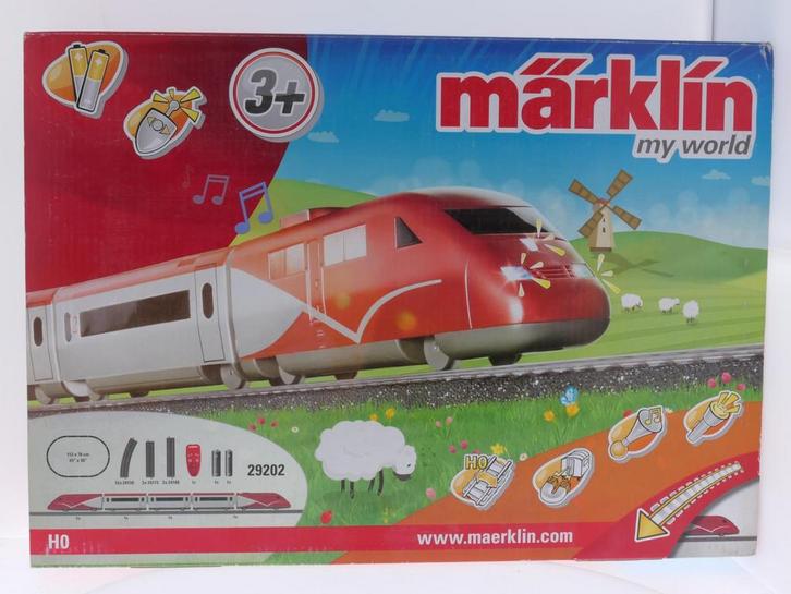 Schaal H0 Märklin My World 29202 startset Belgische hoge.., Hobby en Vrije tijd, Modeltreinen | H0, Overige typen, Gebruikt, Märklin