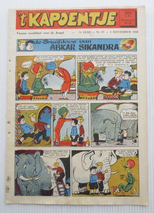 t Kapoentje - 2e jaargang nr 42 t/m 45 - 4 Album - 1948, Boeken, Stripverhalen