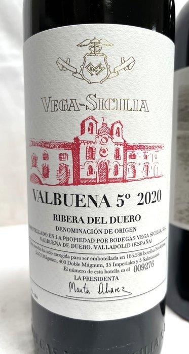 2020 Vega Sicilia, Valbuena 5º Año & 2015 Félix Callejo,, Verzamelen, Wijnen