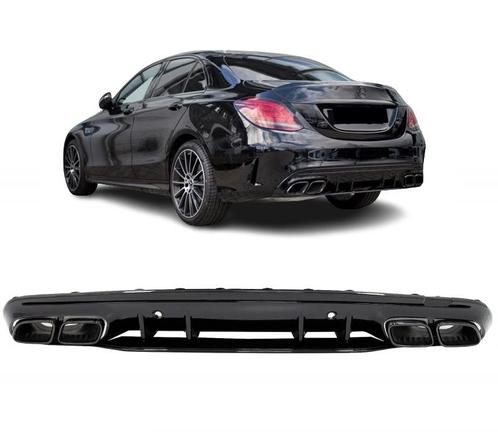Diffuser | Mercedes-Benz | C-klasse 14-20 4d sed. W205 / C-k, Auto diversen, Tuning en Styling, Verzenden