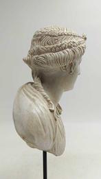 sculptuur, Matrona romana - 36 cm - marmerstof