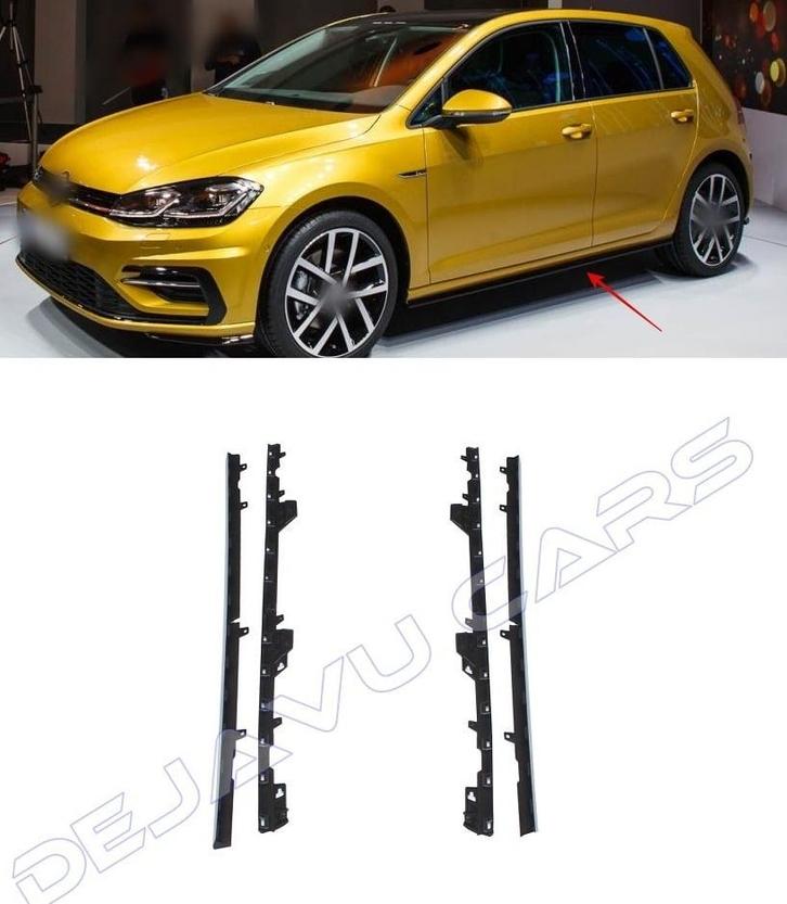 Golf 7.5 R Facelift Look Side Skirts voor Volkswagen Golf 7, Auto diversen, Tuning en Styling, Ophalen of Verzenden