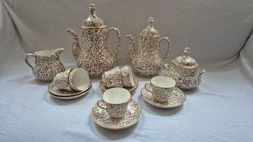 Societe Ceramique - Service à thé et café - Korl - Faïence, Antiek en Kunst, Antiek | Glaswerk en Kristal