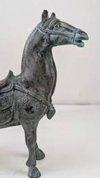 Groot beeld paard brons - Bronze - Chine (Sans Prix de, Antiek en Kunst