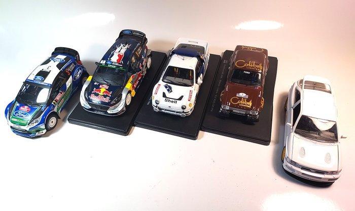 5x Ford rally tribute 1974/2017 1:24 - Modelauto (5), Hobby & Loisirs créatifs, Voitures miniatures | 1:5 à 1:12