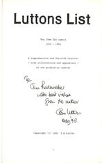 Luttons List Praktiflex, Alpa, Rectaflex, Exakta, Cnopm....., Audio, Tv en Foto, Fotocamera's Analoog, Nieuw