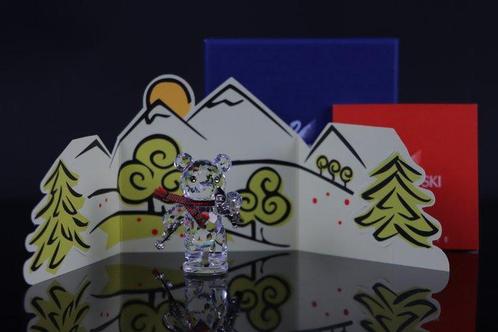 Swarovski - Figure - Kris Bear met Skis (Boxed +, Antiek en Kunst, Curiosa en Brocante