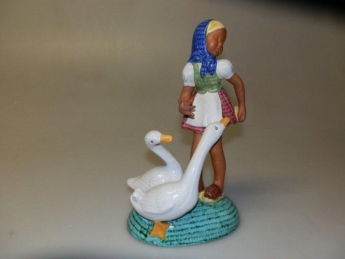 S.A.C.A Sesto Fiorentino,Leopold Anzengruber - Beeld,, Antiek en Kunst, Antiek | Glaswerk en Kristal