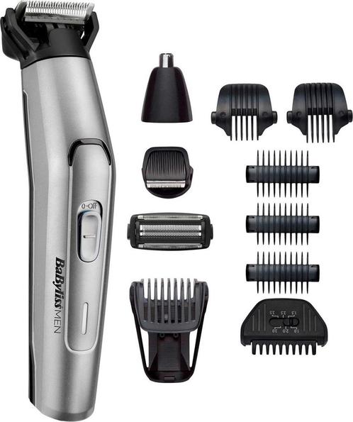 Draadloze trimmer BaBylissMEN 11-in-1 Titanium Multitrimm..., Handtassen en Accessoires, Uiterlijk | Haarverzorging, Nieuw, Verzenden