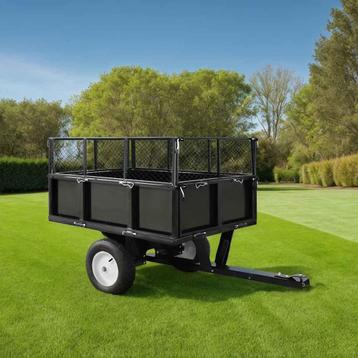 vidaXL Kiepwagen voor zitmaaiers 300 kg, Verzenden