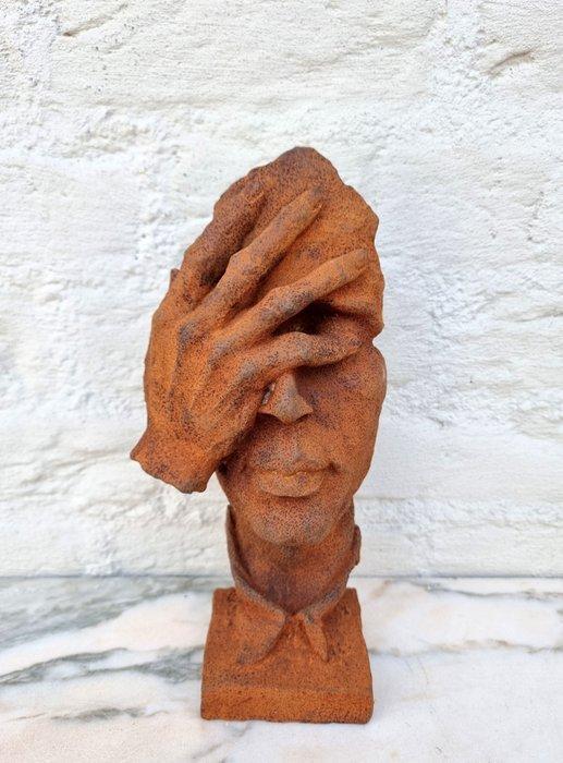 Beeldje - See no evil - IJzer, Antiek en Kunst, Curiosa en Brocante