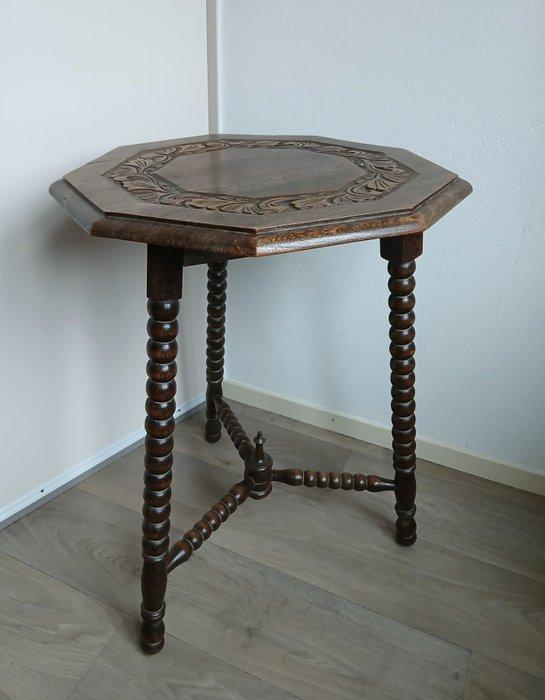 Table dappoint - Bobine - Hêtre - table à vin, table pour, Antiquités & Art, Curiosités & Brocante