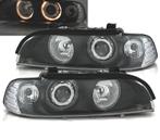 PHARES BMW SÉRIE 5 E39 95-00 ANGEL EYES FOND NOIR, Auto-onderdelen, Verzenden, Nieuw