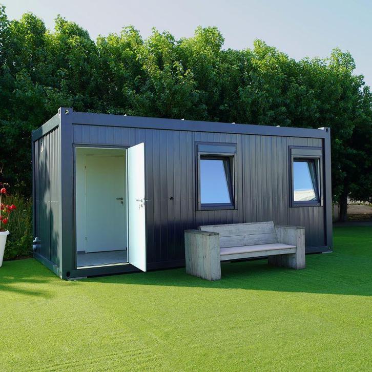 Wooncontainer - Flexibele woonruimte - Hoge kwaliteit!, Doe-het-zelf en Bouw, Sanitair, Nieuw
