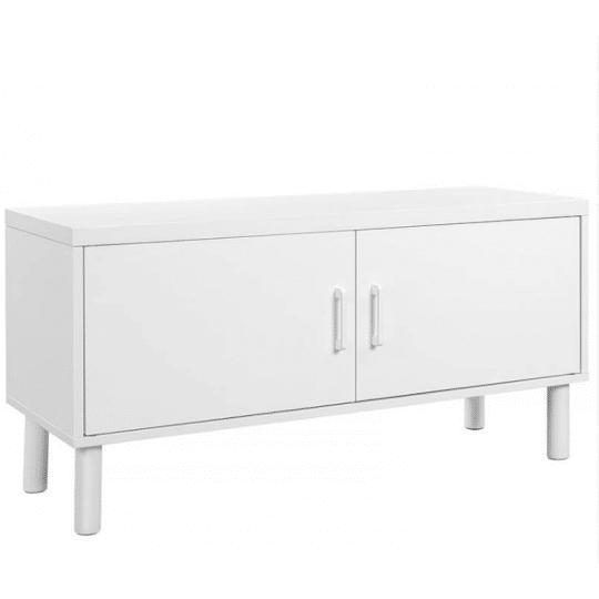 Schoenenkast - Met 2 Opbergvakken - Wit, Huis en Inrichting, Kasten | Schoenenkasten, Nieuw, Ophalen of Verzenden