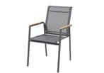 4 Seasons Outdoor Passion stapelbare dining chair met teak, Nieuw