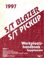 1997 GM S/T PICKUP | BLAZER WERKRPLAATSHANDBOEK SUPPLEMENT