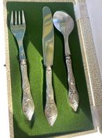 Bestekset (3) - .925 zilver, Antiek en Kunst