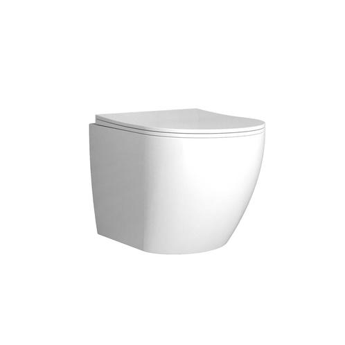 BWS Wandcloset Mudo | Randloos | Glans Wit (inclusief, Doe-het-zelf en Bouw, Sanitair, Overige typen, Nieuw, Ophalen of Verzenden