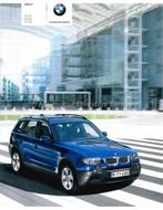 2005 BMW X3 BROCHURE FRANS, Boeken, Auto's | Folders en Tijdschriften, Ophalen of Verzenden, Nieuw